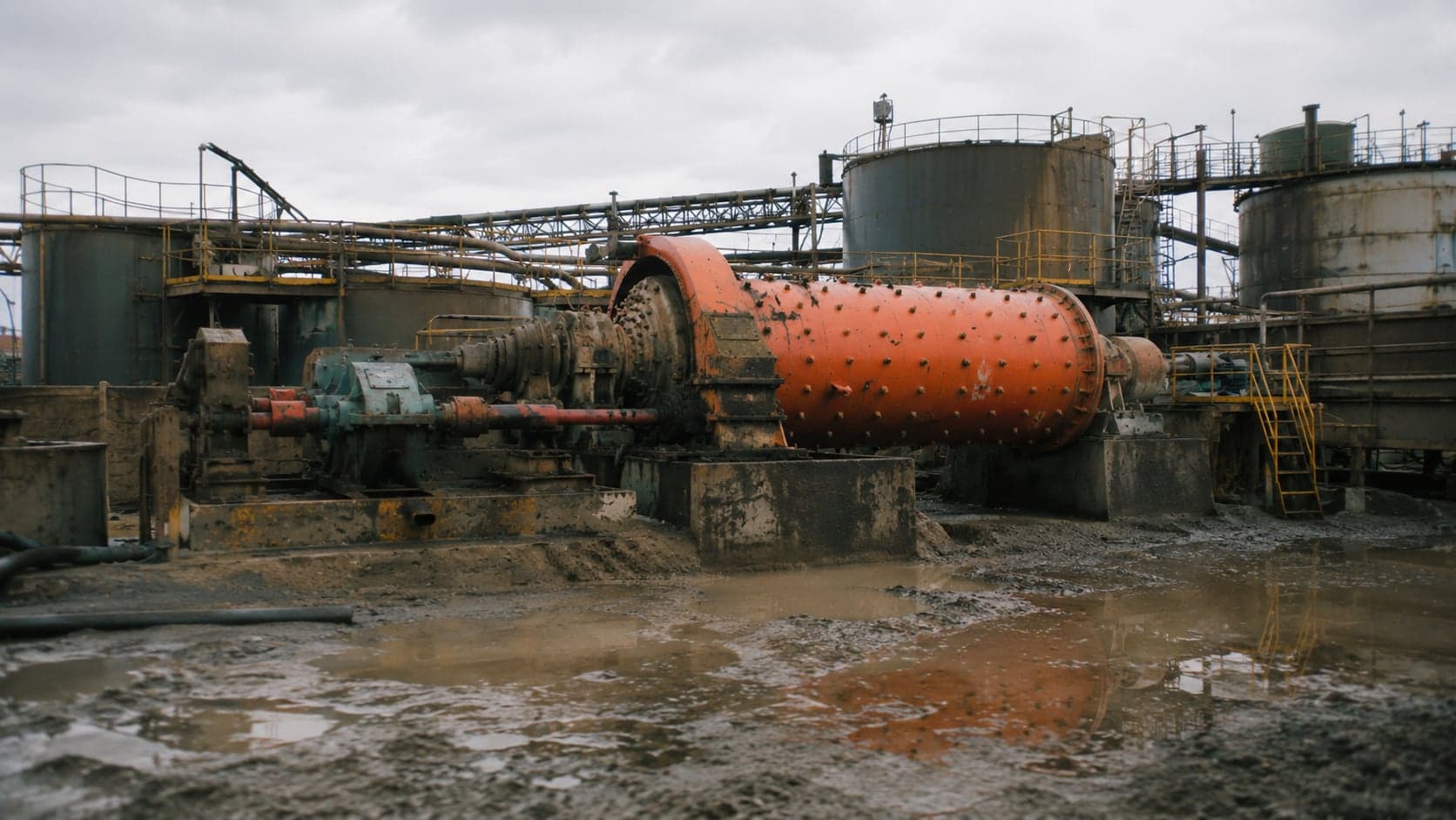 CIP machine — Seka processing plant